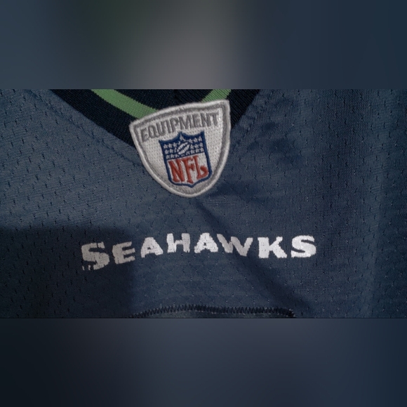 NFL Men's Navy Blue Black Hassel Beck Jersey Size M - Picture 2 of 6